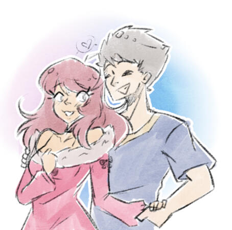 Sketch, Half Body, Color +1 Char: 37$